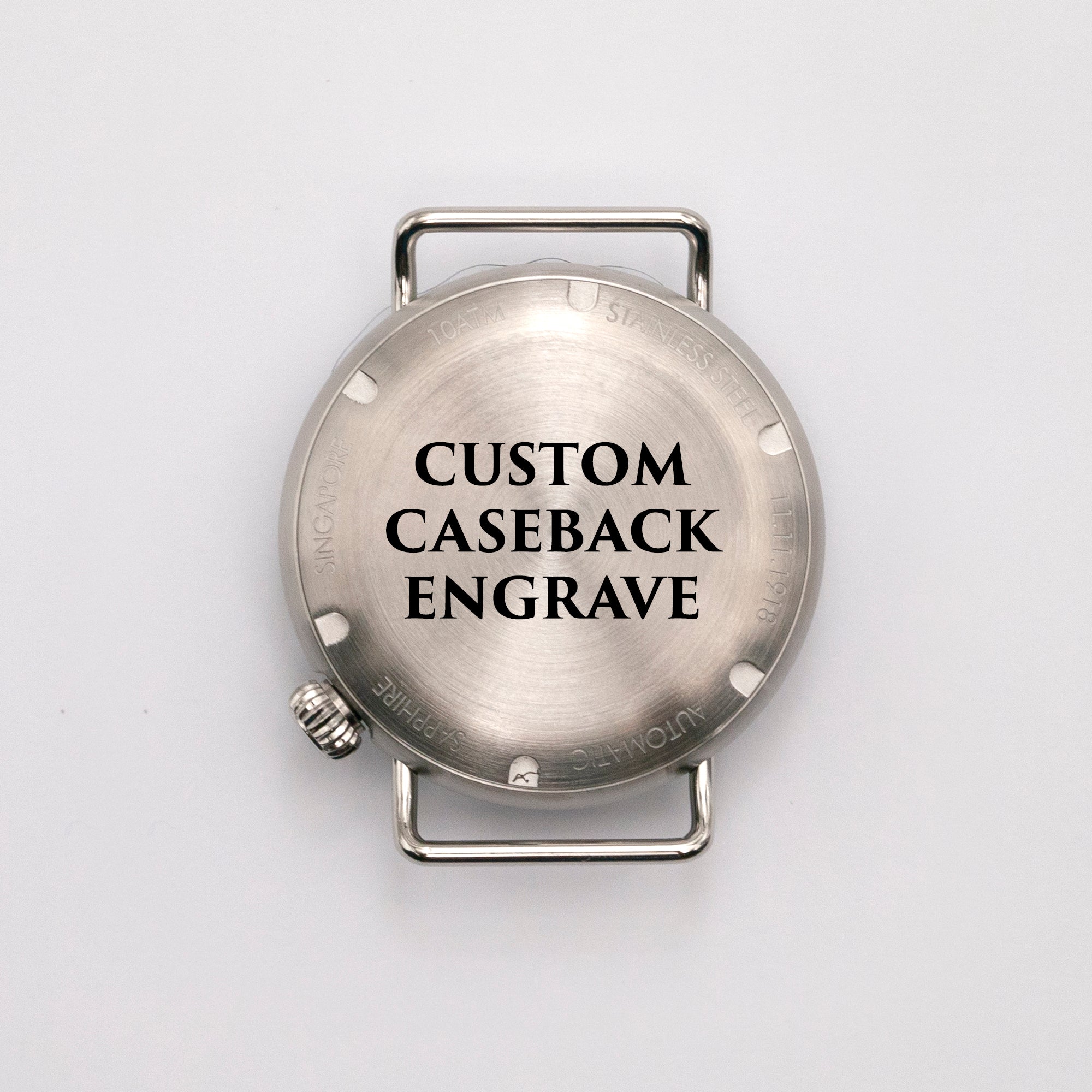 vario 1918 ww1 trench field watch caseback