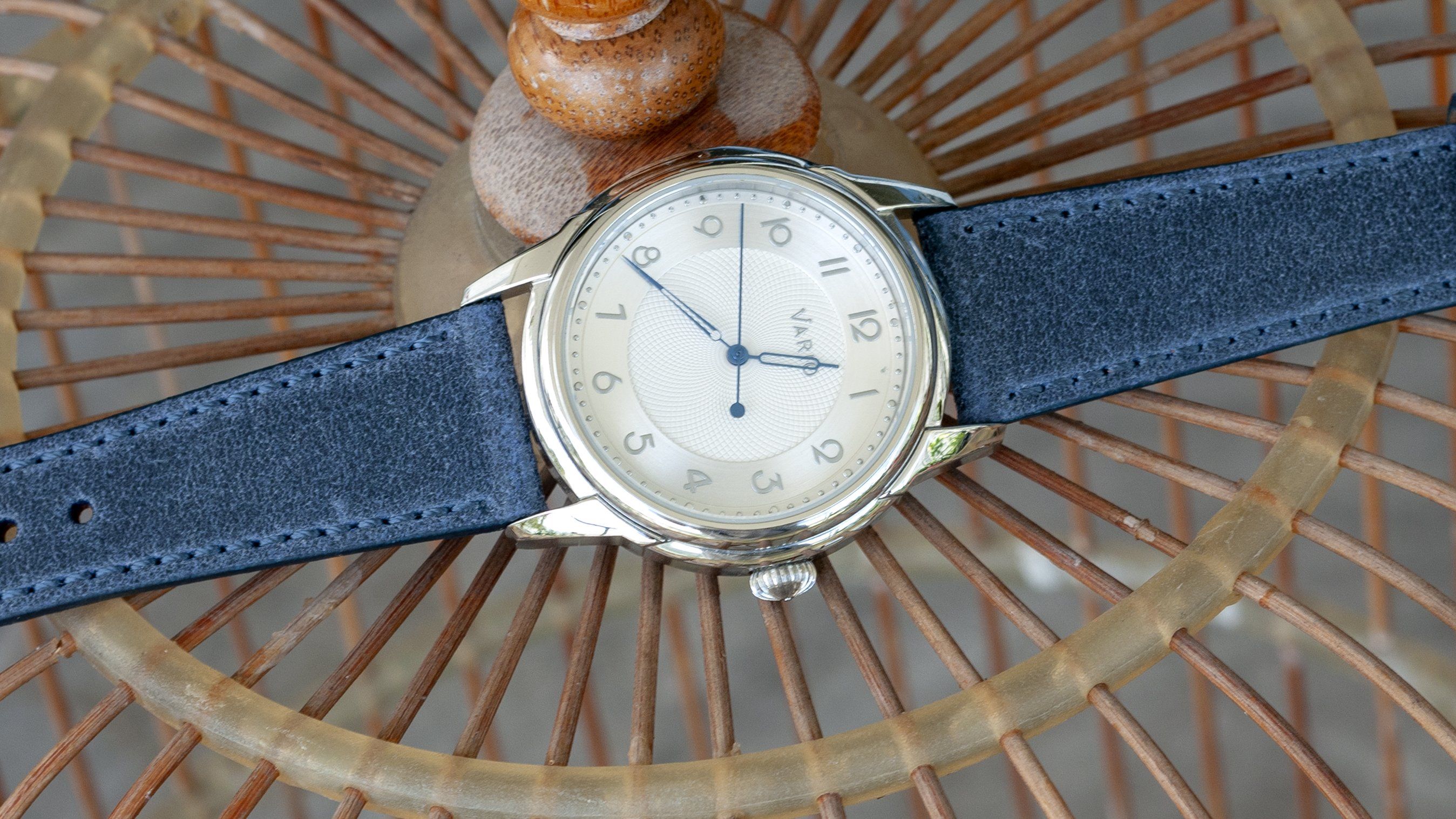 vario distressed italian leather watch band
